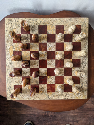 Mahogany Classic Chess Set