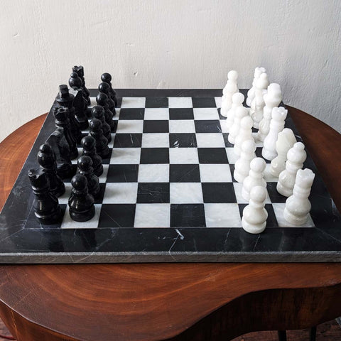 Ebony Elegance Chess Set