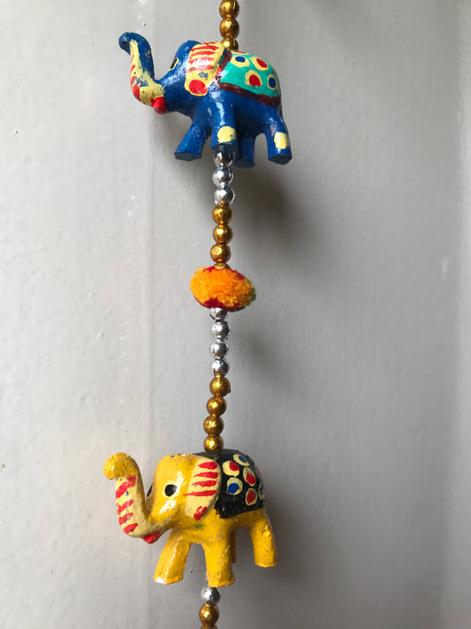 Elephant Wind Chimes | Multi Color