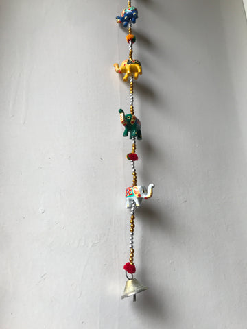 Elephant Wind Chimes | Multi Color