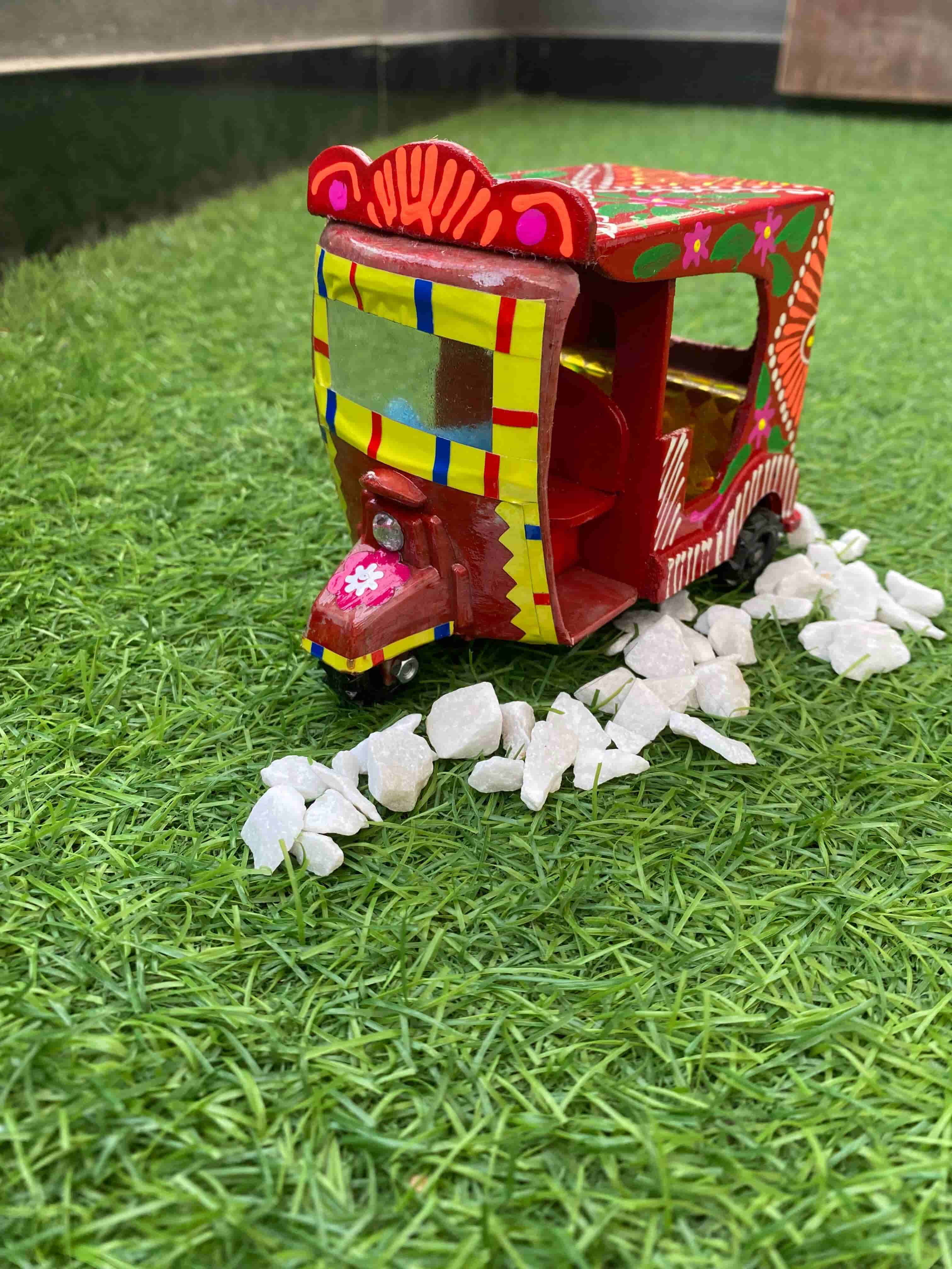 masterpiece-handcrafted-truck-art-rickshaw-red-color-naksh-decor-home-decor-truck-art-2