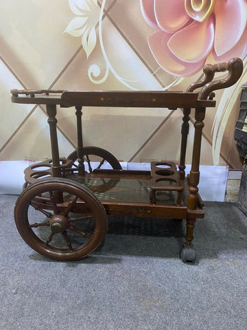 Rivayti Handcrafted Tea Trolley