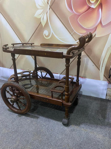 Rivayti Handcrafted Tea Trolley