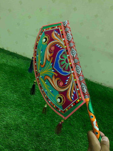 chamakpatti-traditional-handfan-green-naksh-decor-best-sellers-handfan-home-decor-truck-art-1