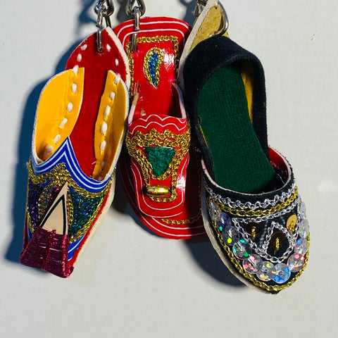 Traditional Art Keychains (Set of 3)