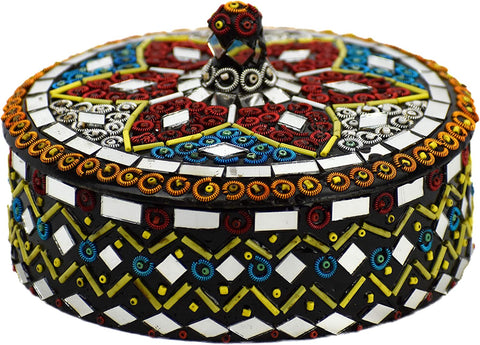 Traditional Jewelry Box Glass Art